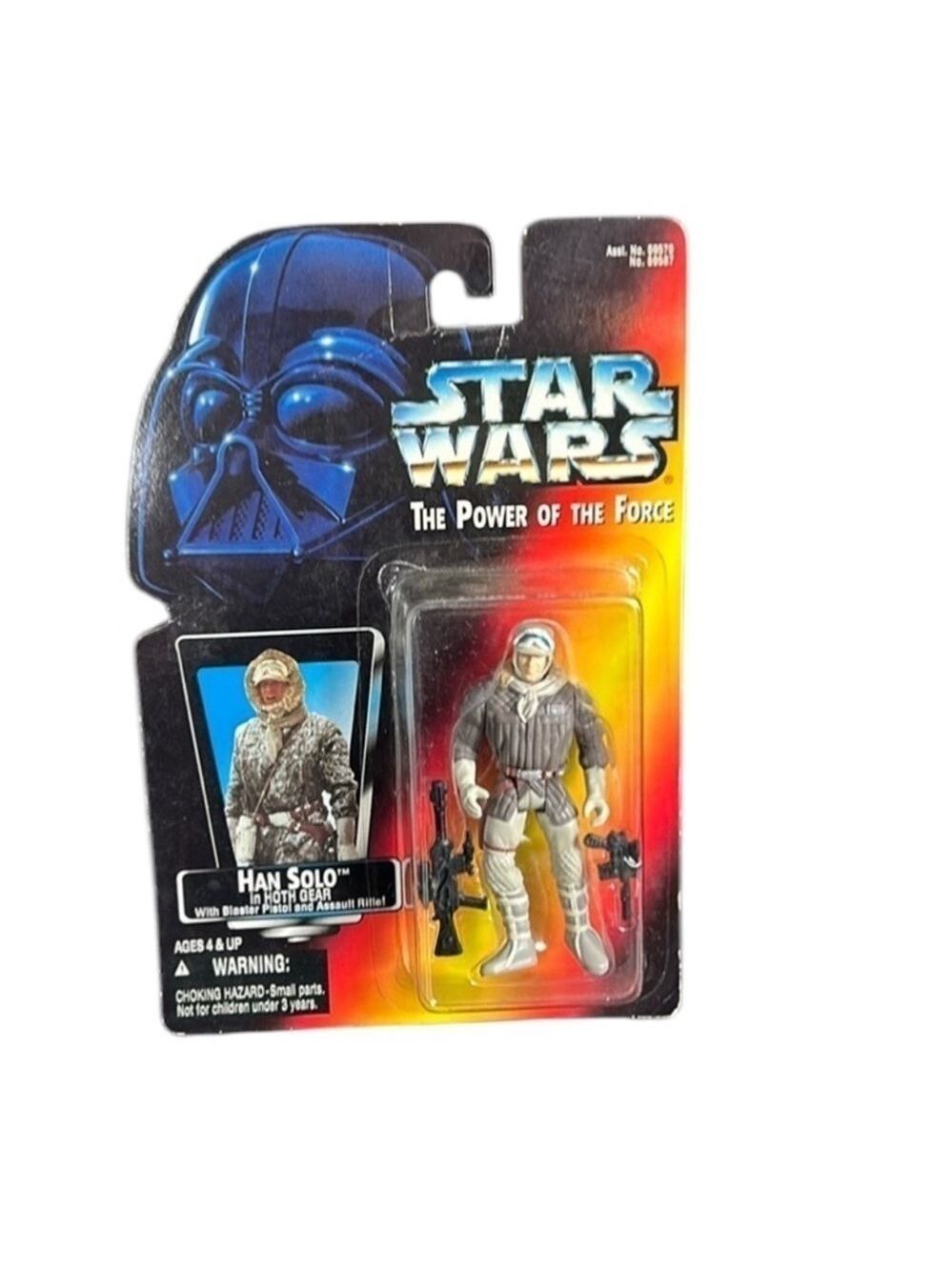Vintage 1995 Star Wars Han Solo Hoth Gear The Power of The Force Figurine